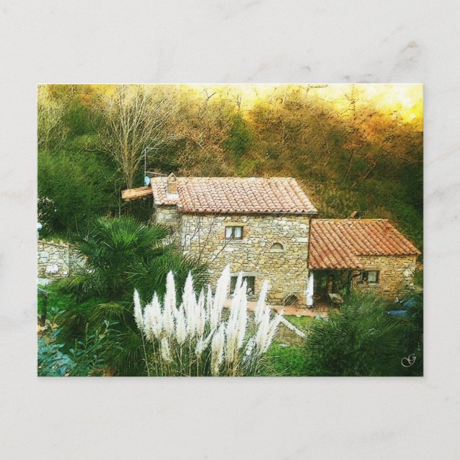 Tuscany, Italy. Rustic house. Postcard (Front)