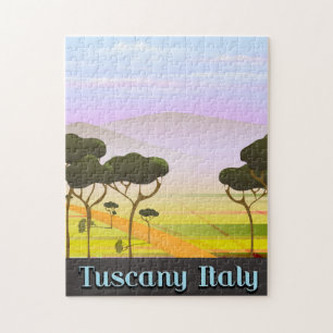 Tuscany Italy travel landscape. Jigsaw Puzzle