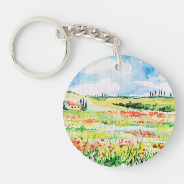 Tuscany Key Ring (Front)