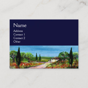 TUSCANY LANDSCAPE 4 BUSINESS CARD