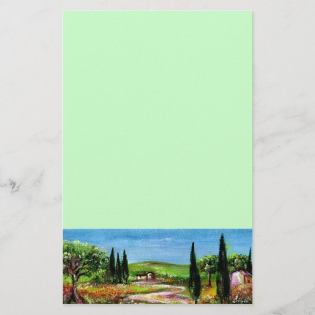 TUSCANY LANDSCAPE 5 STATIONERY (Front)