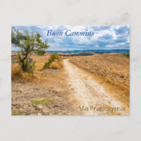 Tuscany Landscape along via Francigena, Italy