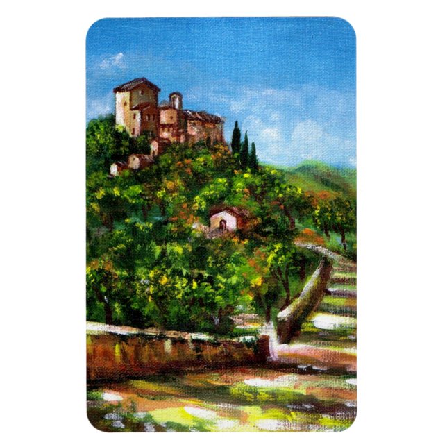 TUSCANY LANDSCAPE MAGNET (Vertical)