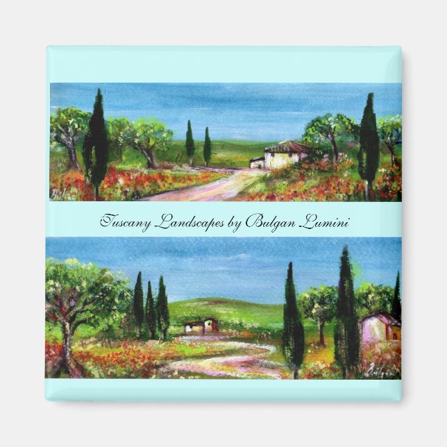 TUSCANY LANDSCAPES MAGNET (Front)