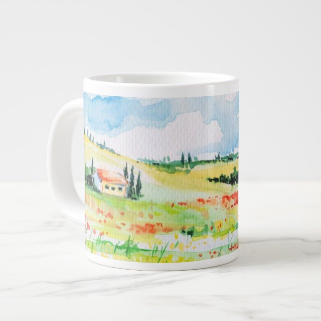Tuscany Large Coffee Mug (Front Left)