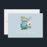 Tuscany Meditteranean Style Save the Date Cards<br><div class="desc">The Tuscany range of stationery evokes the summer feeling of the Mediterranean and garden parties. Visit the rest of the Knots & Kisses store for matching invitations and stationery. All text can be customized using the tools above.</div>