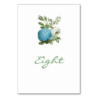 Tuscany Meditteranean Style Table Names / Numbers Number