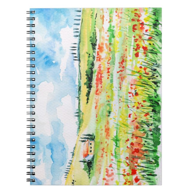 Tuscany Spiral Notebook (Front)
