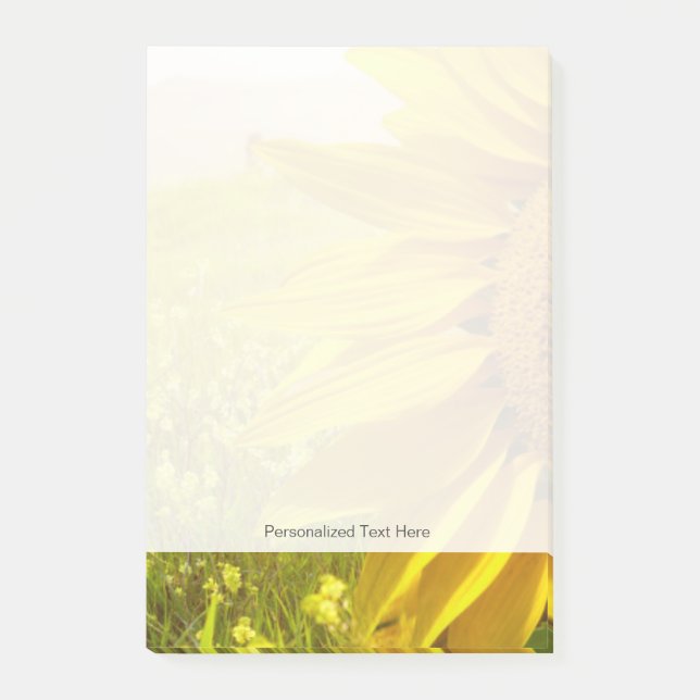 Tuscany Sunflowers Post-it Notes (Front)