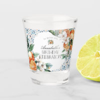 Tuscany Tile Italian Birthday Party Favour Barware