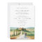 Tuscany Watercolor Illustration Skyline Wedding