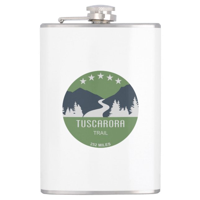 Tuscarora Trail Hip Flask (Front)