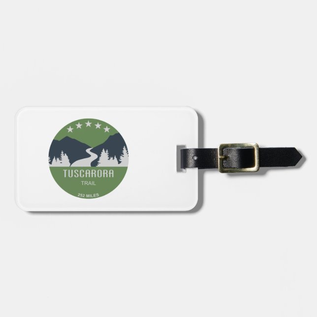 Tuscarora Trail Luggage Tag (Front Horizontal)