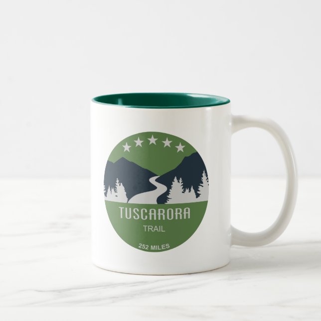 Tuscarora Trail Two-Tone Coffee Mug (Right)