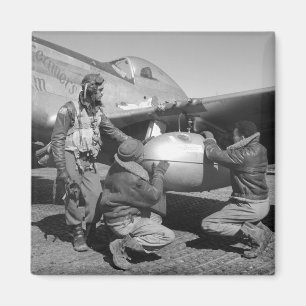 Tuskegee Airmen, 1945 Magnet