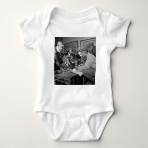 Tuskegee Airmen 332nd Fighter Group Pilots Baby Bodysuit