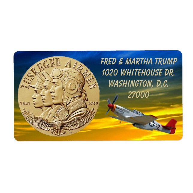 TUSKEGEE AIRMEN COIN (Front)
