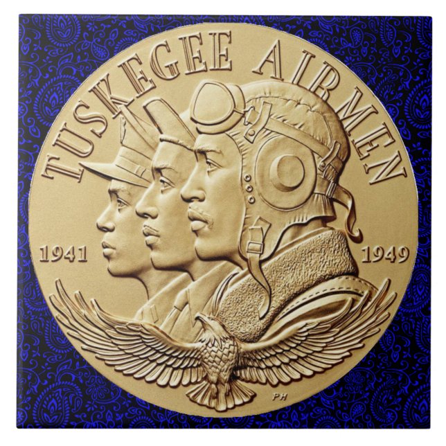 TUSKEGEE AIRMEN COIN TILE (Front)