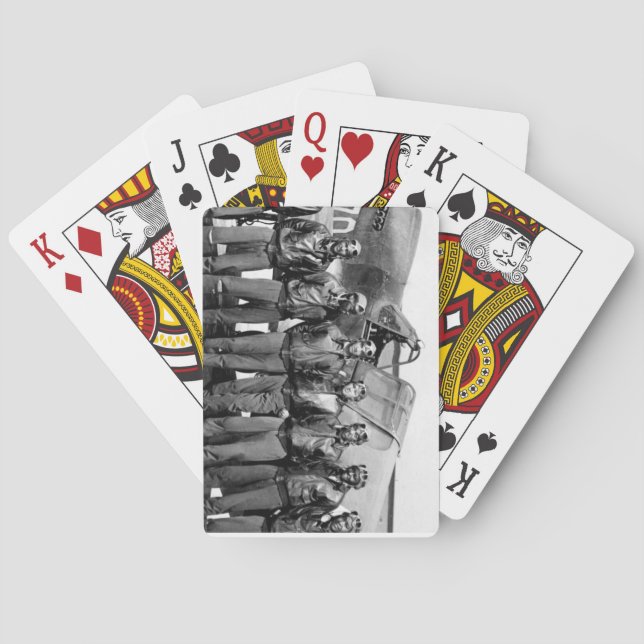 Tuskegee Airmen Playing Cards (Back)