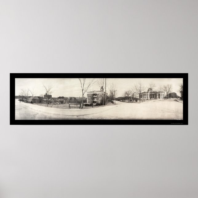 Tuskegee Panoramic Photo 1916 Poster (Front)