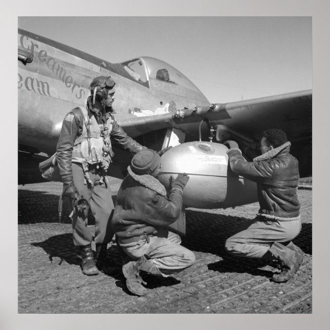 Tuskegee Tweak: 1945 Poster (Front)