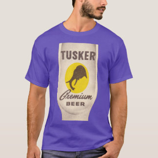Tusker Premium Beer Retro Defunct Breweriana T-Shirt