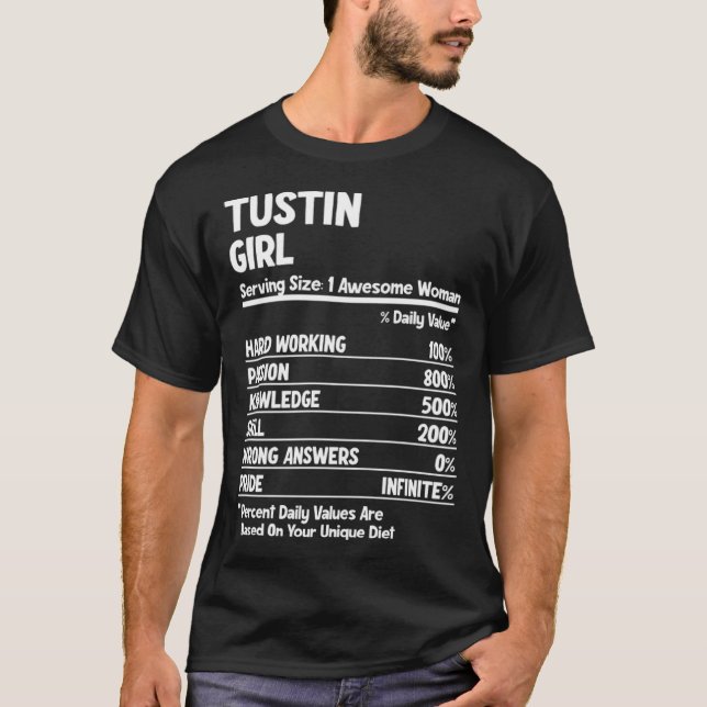 Tustin Girl T-Shirt (Front)