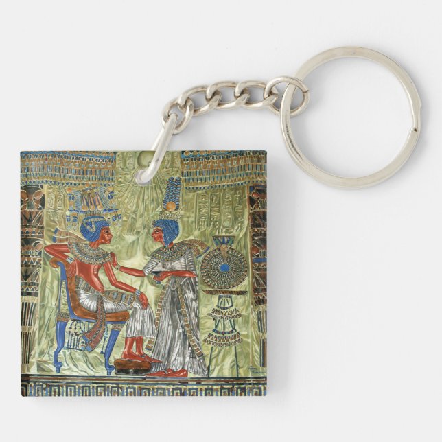 Tutankhamon’s Throne Key Ring (Back)