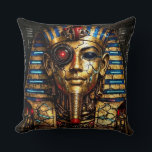 Tutankhamun 2.0: The Cyber King Cushion<br><div class="desc">Where Ancient Majesty Meets Future Tech. Experience the evolution of King Tut with this exclusive Aura Canvas design. A stunning fusion of iconic Egyptian gold and intricate cybernetic details, featuring a glowing bionic eye and mechanical precision. Style: Cyber-Mythology / Luxury Cyberpunk. Vibe: Bold, mysterious, and high-end. Perfect for: Sci-Fi fans,...</div>