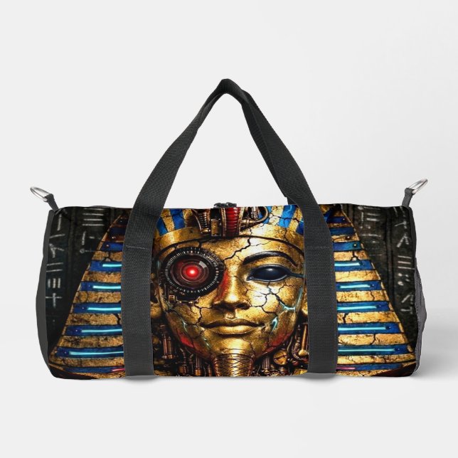 Tutankhamun 2.0: The Cyber King Duffle Bag (Front)