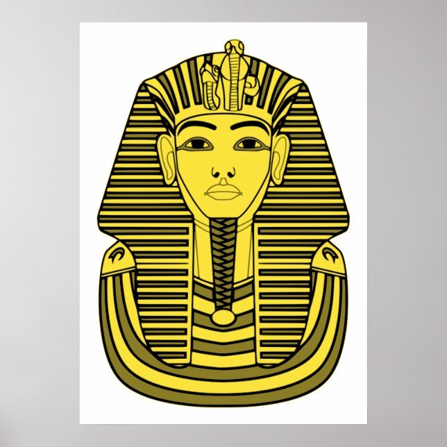 Tutankhamun clip art illustration poster (Front)