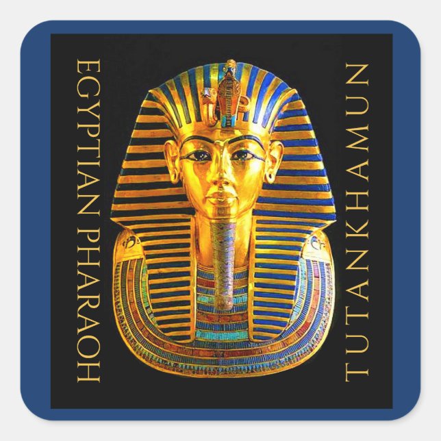 TUTANKHAMUN Discovery Centennial  Square Sticker (Front)