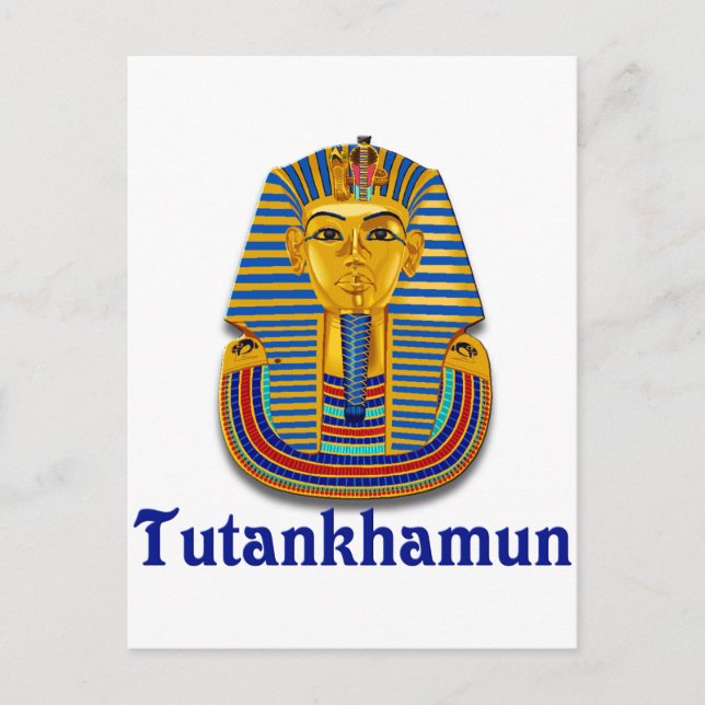 Tutankhamun Postcard (Front)