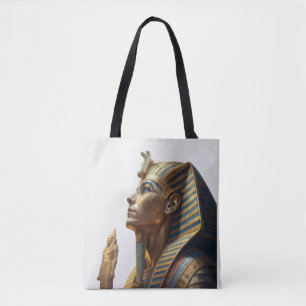 Tutankhamun The Golden Pharaoh of Eternal Mystery  Tote Bag