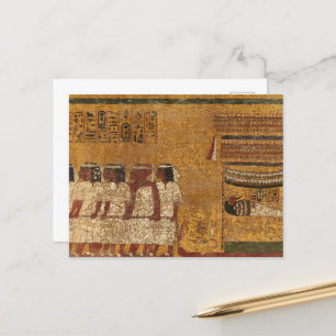 Tutankhamun Tomb, East Wall by Egyptian History Postcard