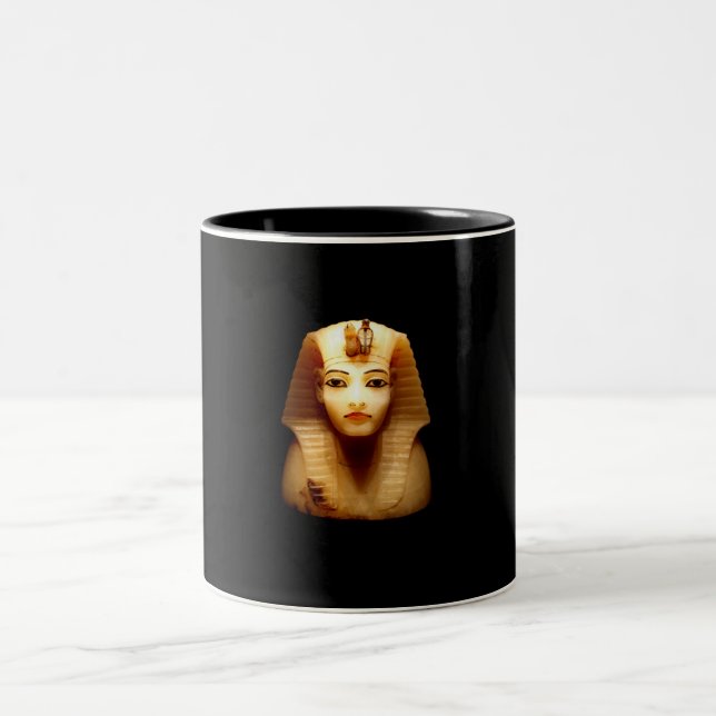 Tutankhamun Two-Tone Coffee Mug (Center)