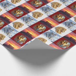 Tutankhamun wrapping paper