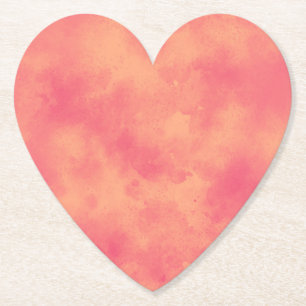 Tuti Fruity Heart Paper Coaster