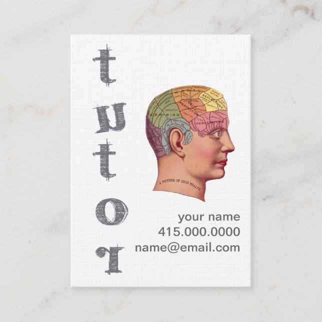 Tutor Business Card (Front)