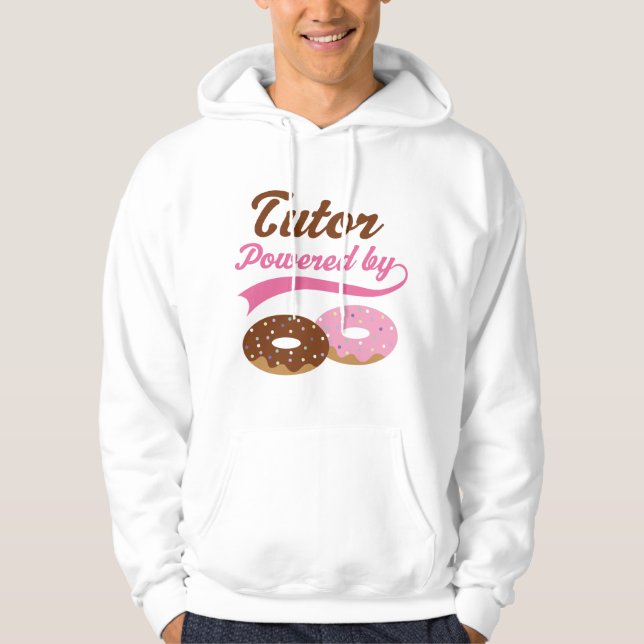 Tutor Gift (Doughnuts) Hoodie (Front)