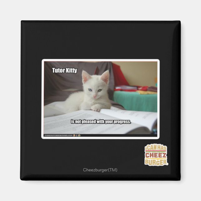 Tutor Kitty Magnet (Front)