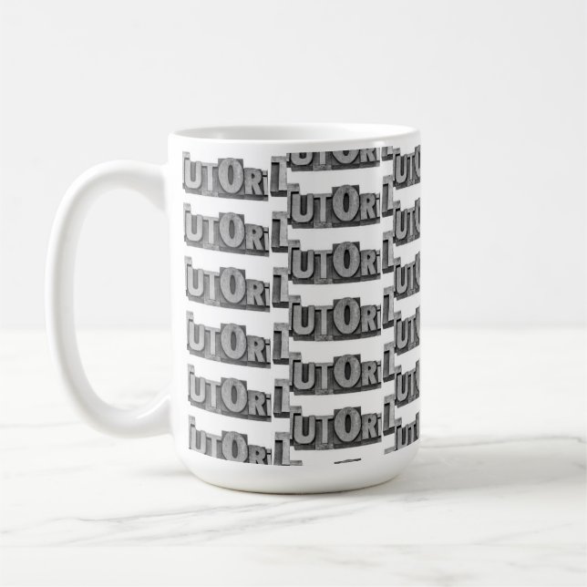 TUTORIAL COFFEE MUG (Left)