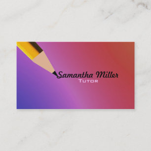 Tutoring Business Cards