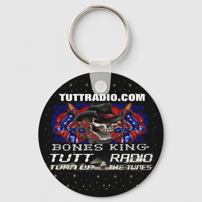 Tutt Radio Bones King's Keychain (Front)