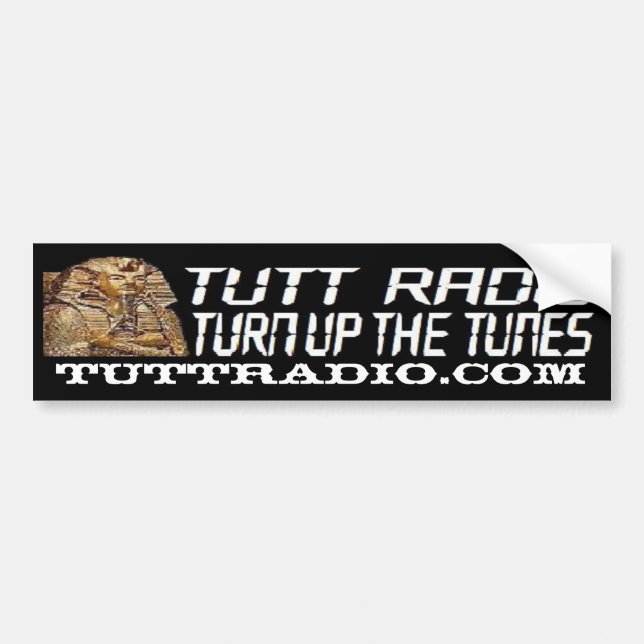 Tutt Radio Bumper Sticker (Front)
