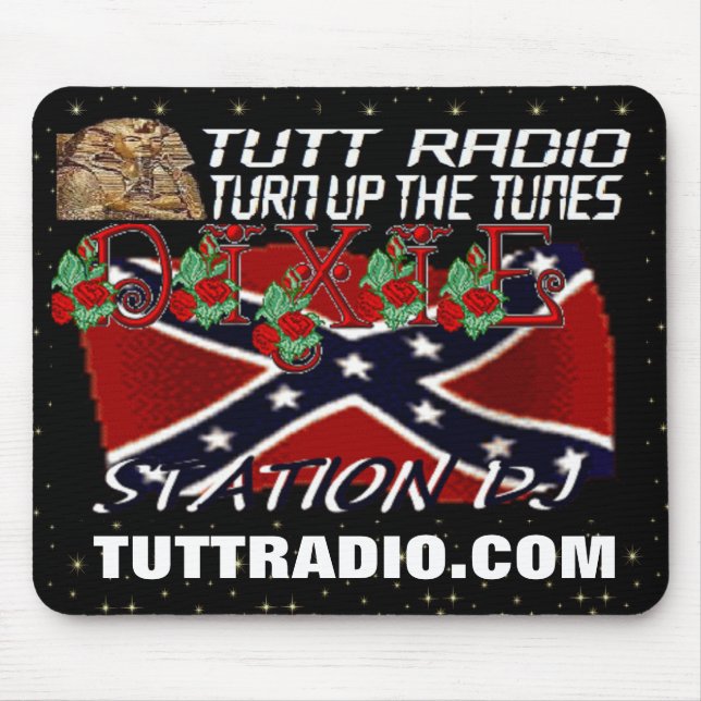 Tutt Radio Dixie's Mousepad (Front)