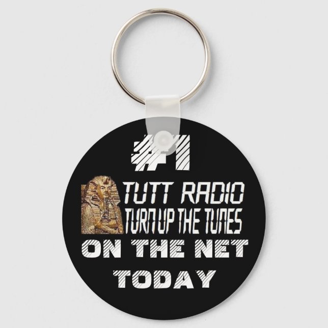 Tutt Radio Keychain (Front)