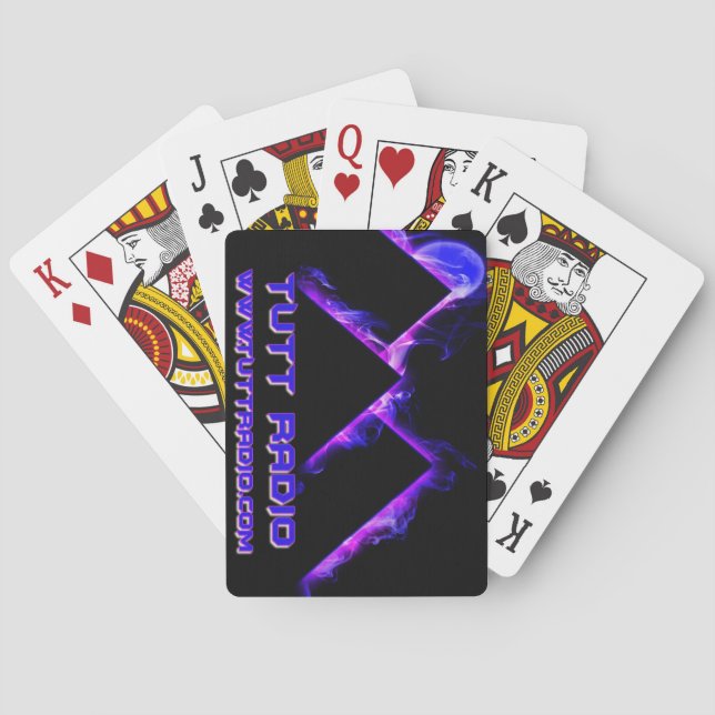 Tutt Radio Playing Cards (Back)
