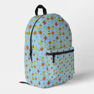 Tutti Fruitti Birthday Pattern Cute Fruits Baby Printed Backpack