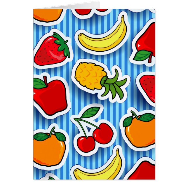 Tutti frutti, card (Front)